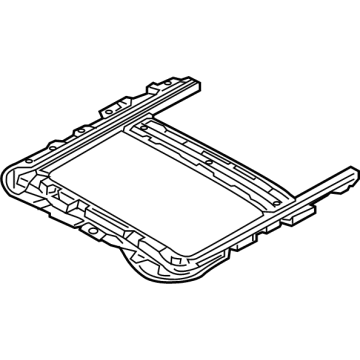 Hyundai 81620-D2000 Sunroof Frame Assembly 81620-D2000 Hyundai Sunroof Frame Assembly Illustration 1 of 1