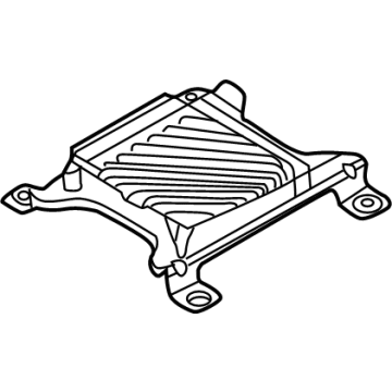 Hyundai 96370-N9300 External Amp Assembly 96370-N9300 Hyundai External Amp Assembly Illustration 1 of 1