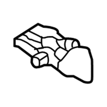 Hyundai 31450-D2500 Bracket-Canister 31450-D2500 Hyundai Bracket-Canister Illustration 1 of 1