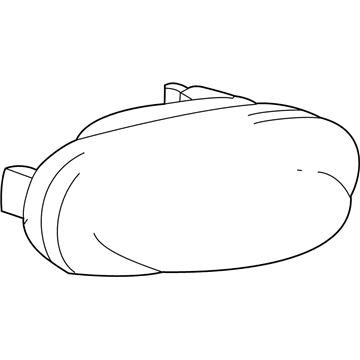Hyundai 92311-3A000 Lens & Housing Assembly-Side REPEATER,LH 92311-3A000 Hyundai Lens & Housing Assembly-Side REPEATER,LH Illustration 1 of 1