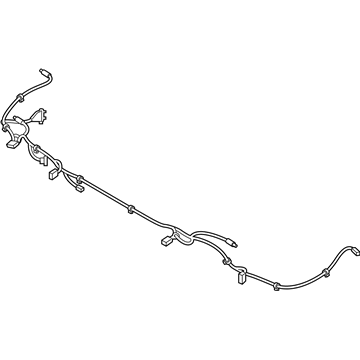 91880-S2010 Hyundai Rear Bumper Wiring Harness Illustration 1 of 1