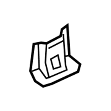 Hyundai 65586-G2000 Extension-Rear Floor Side,RH 65586-G2000 Hyundai Extension-Rear Floor Side,RH Illustration 1 of 1