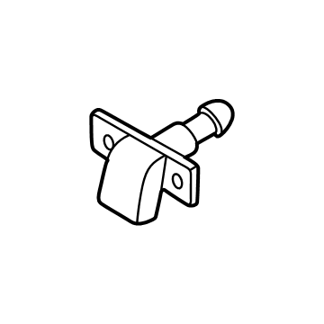Hyundai 98931-P1000 NOZZLE-REAR WASHER 98931-P1000 Hyundai NOZZLE-REAR WASHER Illustration 1 of 1