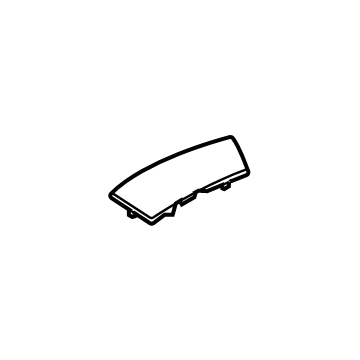 Hyundai 86363-D2500 Cap-Radiator Grille,UPR 86363-D2500 Hyundai Cap-Radiator Grille,UPR Illustration 1 of 1