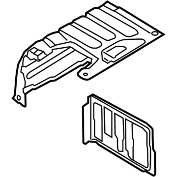 Hyundai 37590-4R000 Panel Assembly-High Voltage Cover 37590-4R000 Hyundai Panel Assembly-High Voltage Cover Illustration 1 of 1