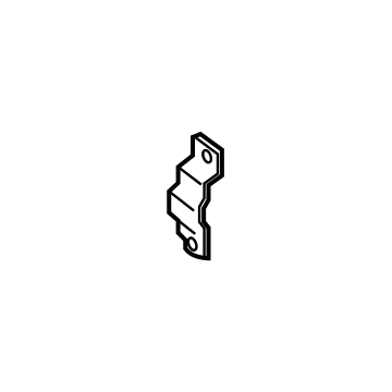 86633-D2500 Hyundai Bracket-RR Beam UPR MTG Illustration 1 of 1
