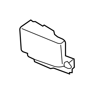 86621-D2600 Hyundai Absorber-Rear Bumper Energy,LH Illustration 1 of 1