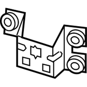 Hyundai 57220-2M000 Bracket Assembly-Power Steering Oil Reservior 57220-2M000 Hyundai Bracket Assembly-Power Steering Oil Reservior Illustration 1 of 1