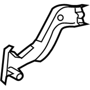 97171-G3000 Hyundai Heater Core Cover Illustration 1 of 1