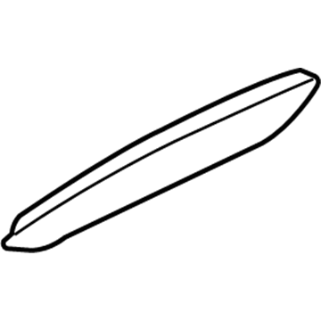 84656-2H000-9K Hyundai Garnish-Console Upper Front,LH Illustration 1 of 1