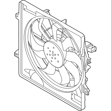 Hyundai 25380-P4000 BLOWER ASSY 25380-P4000 Hyundai BLOWER ASSY Illustration 1 of 1