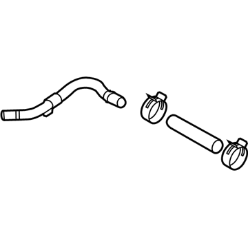 36932-3D000 Hyundai Hose Assembly-Reservoir Outlet Illustration 1 of 1