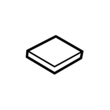 Hyundai 31101-2M020 Fuel Tank Pad 31101-2M020 Hyundai Fuel Tank Pad Illustration 1 of 1