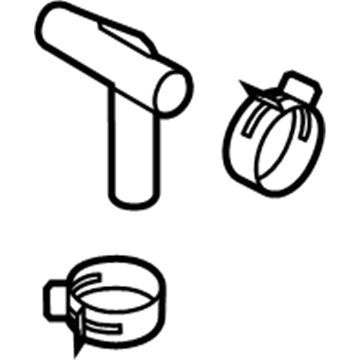 Hyundai 36931-3D000 Hose-Reservoir Inlet 36931-3D000 Hyundai Hose-Reservoir Inlet Illustration 1 of 1