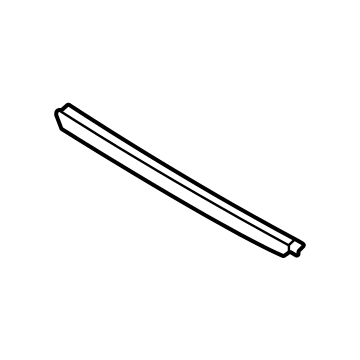 Hyundai 86599-IB000 GARNISH-RADIATOR GRILLE,UPR 86599-IB000 Hyundai GARNISH-RADIATOR GRILLE,UPR Illustration 1 of 1