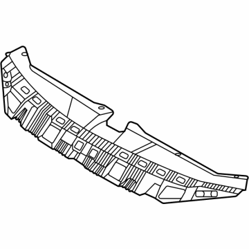 Hyundai 86391-IB000 COVER-RADIATOR GRILLE UPR 86391-IB000 Hyundai COVER-RADIATOR GRILLE UPR Illustration 1 of 1
