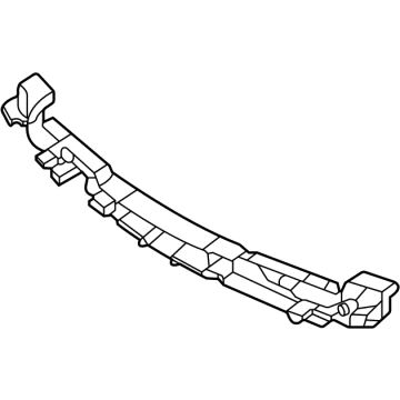 Hyundai 86520-IB000 Front Bumper Energy Absorber 86520-IB000 Hyundai Front Bumper Energy Absorber Illustration 1 of 1