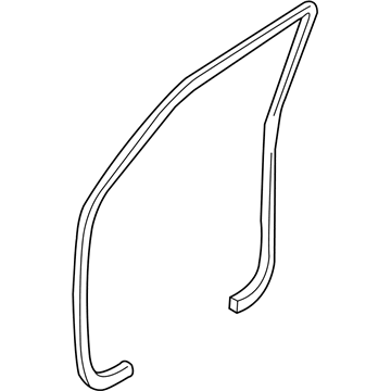 Hyundai 82120-4D000-CS Front Door Body Side Weatherstrip Right Hand 82120-4D000-CS Hyundai Front Door Body Side Weatherstrip Right Hand Illustration 1 of 1