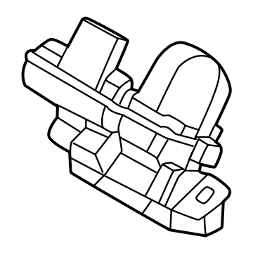 2025 Hyundai Santa Fe Hybrid Tailgate Lock - 818L0-R6100