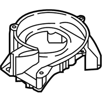 97112-D2100 Hyundai Blower Case Lower Illustration 1 of 1