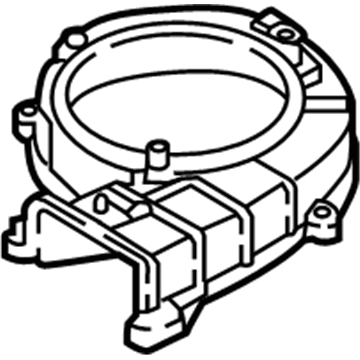 97114-D2100 Hyundai Blower Case Upper Illustration 1 of 1