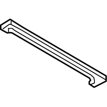 81621-2M000 Hyundai Rail Assembly-Sunroof Drip Illustration 1 of 1