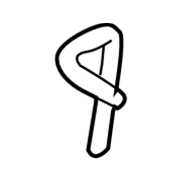57576-2E001 Hyundai Hose-Cooler(C) Illustration 1 of 1
