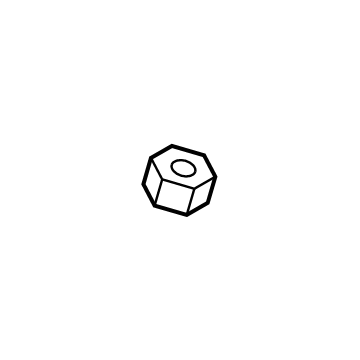 Hyundai 13180-10007-C Nut 13180-10007-C Hyundai Nut Illustration 1 of 1
