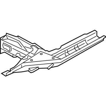 Hyundai 64660-D2500 MBR Assembly-FR Side RR COMPL,RH 64660-D2500 Hyundai MBR Assembly-FR Side RR COMPL,RH Illustration 1 of 1