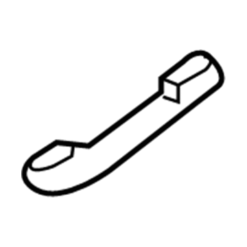 Hyundai 85340-C1350-VTR Roof Assist Rear Handle Assembly Left 85340-C1350-VTR Hyundai Roof Assist Rear Handle Assembly Left Illustration 1 of 1