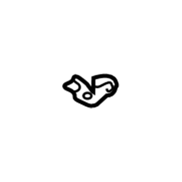 Hyundai 97784-2D300 A/C Cooler Line Clip 97784-2D300 Hyundai A/C Cooler Line Clip Illustration 1 of 1