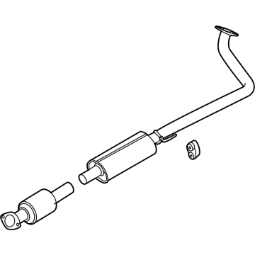 2024 Hyundai Kona Muffler - 28600-BE350