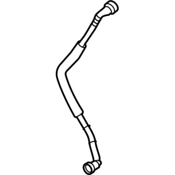 Hyundai 254L5-BF000 HOSE ASSY-OUTLET 254L5-BF000 Hyundai HOSE ASSY-OUTLET Illustration 1 of 1