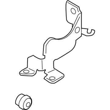 58960-2D700 Hyundai Hydraulic Module Bracket Illustration 1 of 1