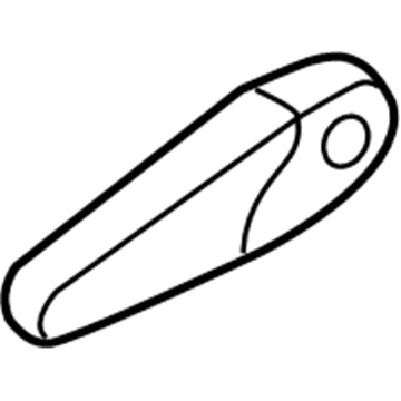 Hyundai 88900-4J030-CS6 Seat Armrest Assembly, Front, Left 88900-4J030-CS6 Hyundai Seat Armrest Assembly, Front, Left Illustration 1 of 1