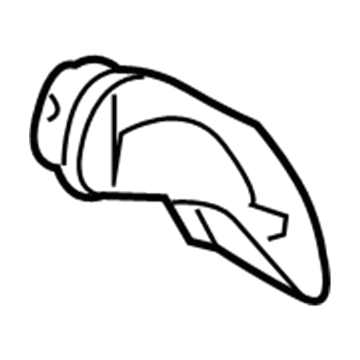 Hyundai 97282-G2000 Shower Duct Right Hand 97282-G2000 Hyundai Shower Duct Right Hand Illustration 1 of 1