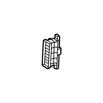 Hyundai 97055-R6000-LS5 GRILLE ASSY-PILLAR AIR VENT,RH 97055-R6000-LS5 Hyundai GRILLE ASSY-PILLAR AIR VENT,RH Illustration 1 of 1