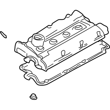 Hyundai 22410-23100 Rocker Cover Assembly 22410-23100 Hyundai Rocker Cover Assembly Illustration 1 of 1