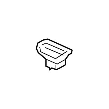 89490-BE000 Hyundai LATCH ASSY-REAR SEAT,RH Illustration 1 of 1