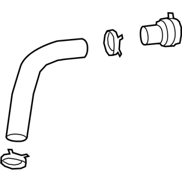 2024 Hyundai Kona Radiator Hose - 25415-BE200