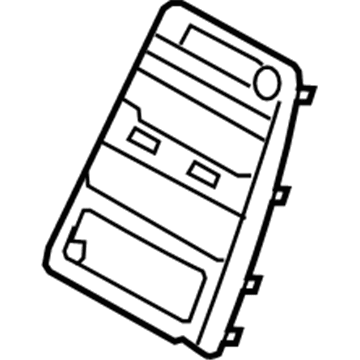 Hyundai 84741-2M200-9P Panel-Center Facia 84741-2M200-9P Hyundai Panel-Center Facia Illustration 1 of 1