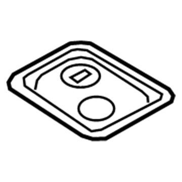 Hyundai 31107-D4000 Cover Assembly-Fuel Pump A/S 31107-D4000 Hyundai Cover Assembly-Fuel Pump A/S Illustration 1 of 1