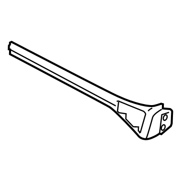 Hyundai 84796-G2AA0-MGS GARNISH-C/PAD,RH 84796-G2AA0-MGS Hyundai GARNISH-C/PAD,RH Illustration 1 of 1