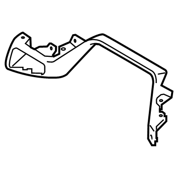 Hyundai 84791-G2AA0-MGS GARNISH-C/PAD,LH 84791-G2AA0-MGS Hyundai GARNISH-C/PAD,LH Illustration 1 of 1