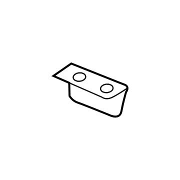 Hyundai 87756-J9000 Deflector Assembly-Side,RH 87756-J9000 Hyundai Deflector Assembly-Side,RH Illustration 1 of 1