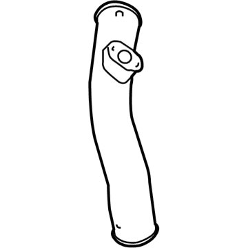 Hyundai 28287-2G300 Pipe-INTERCOOLER Outlet 28287-2G300 Hyundai Pipe-INTERCOOLER Outlet Illustration 1 of 1