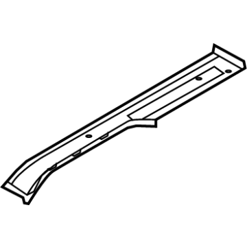 Hyundai 65517-G7000 Rear Floor Side Panel Assembly Left Hand 65517-G7000 Hyundai Rear Floor Side Panel Assembly Left Hand Illustration 1 of 1