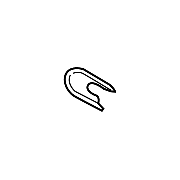 Hyundai 98812-J3000 Cap-Rear Wiper Arm 98812-J3000 Hyundai Cap-Rear Wiper Arm Illustration 1 of 1