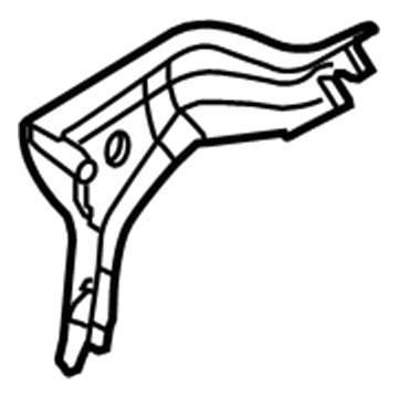 97171-2S000 Hyundai Heater Core Cover Illustration 1 of 1