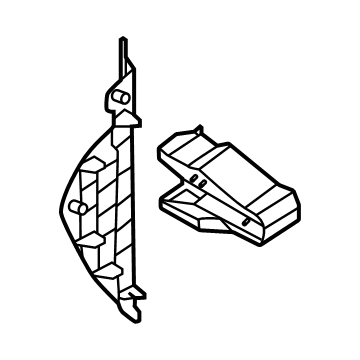 Hyundai 84780-N9AA0-NNB Cover Assembly-C/Pad Main Side Left Hand 84780-N9AA0-NNB Hyundai Cover Assembly-C/Pad Main Side Left Hand Illustration 1 of 1